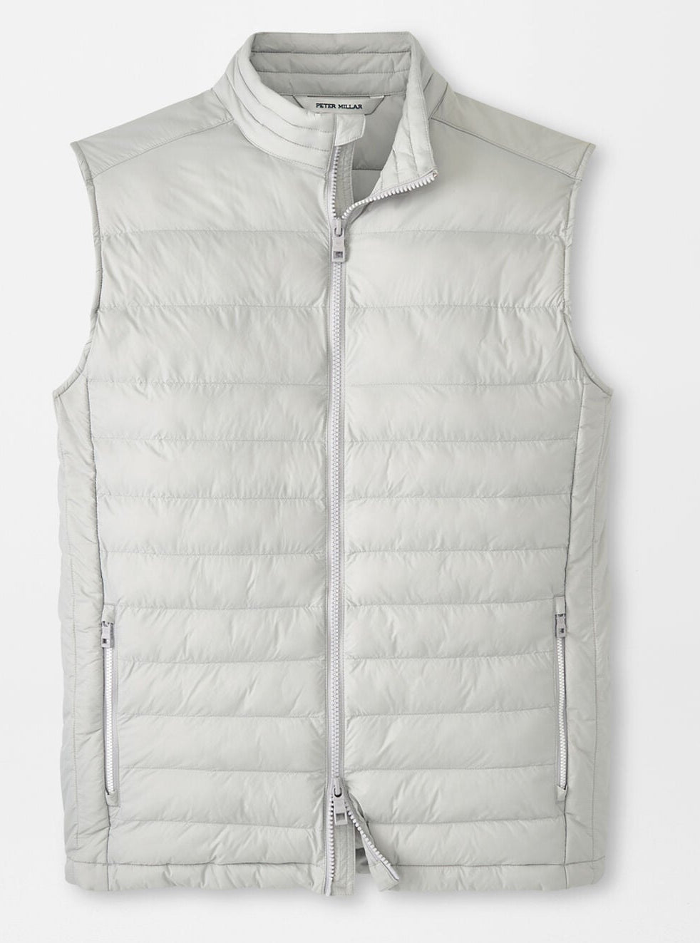 Peter Millar Men's Classic Fit All Course Vest - BRITISH GREY