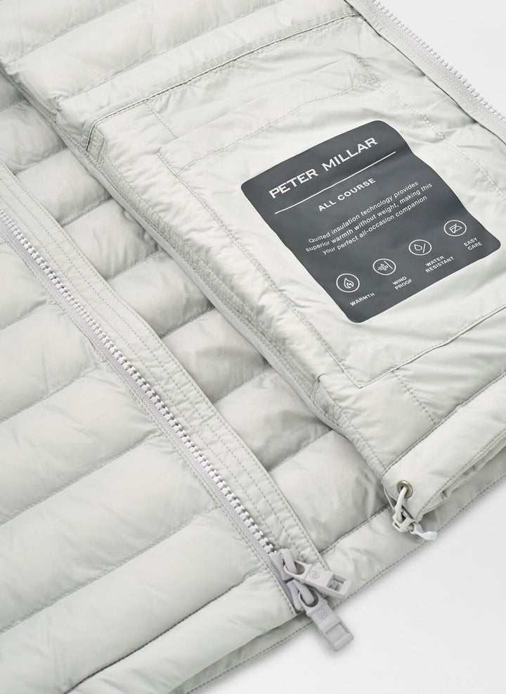 Peter Millar Men's Classic Fit All Course Vest - BRITISH GREY