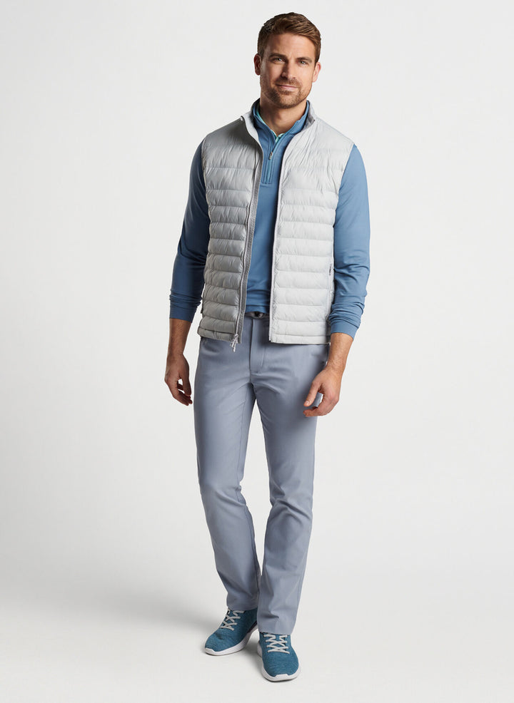 Peter Millar Men's Classic Fit All Course Vest - BRITISH GREY