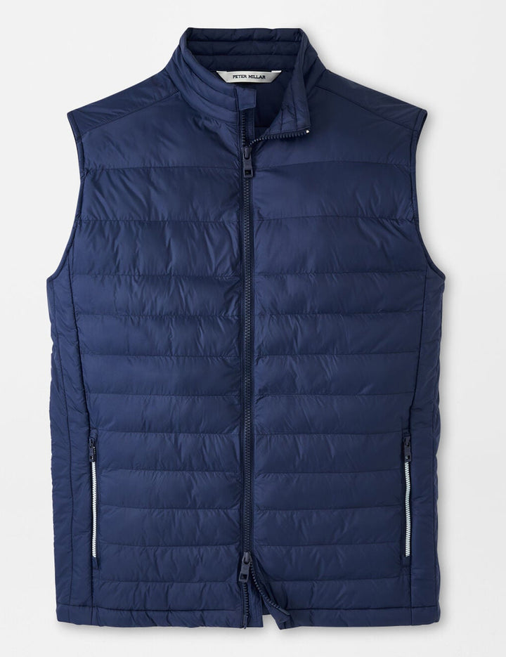 Peter Millar Men's Classic Fit All Course Vest - NAVY
