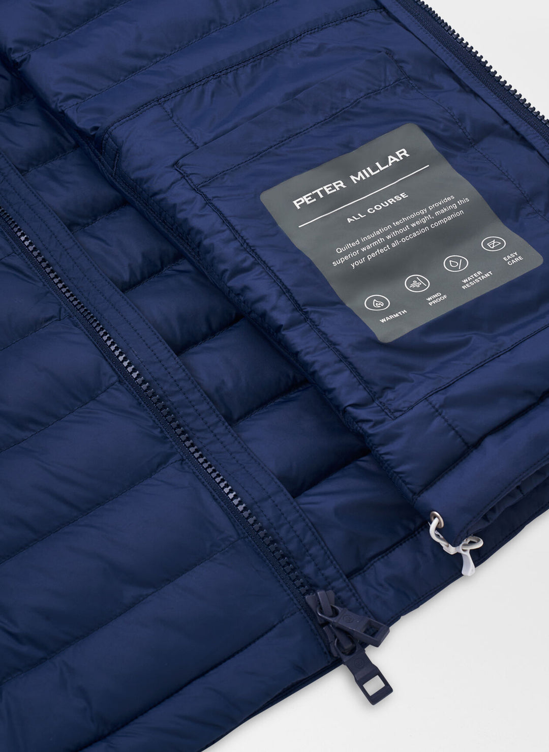 Peter Millar Men's Classic Fit All Course Vest - NAVY