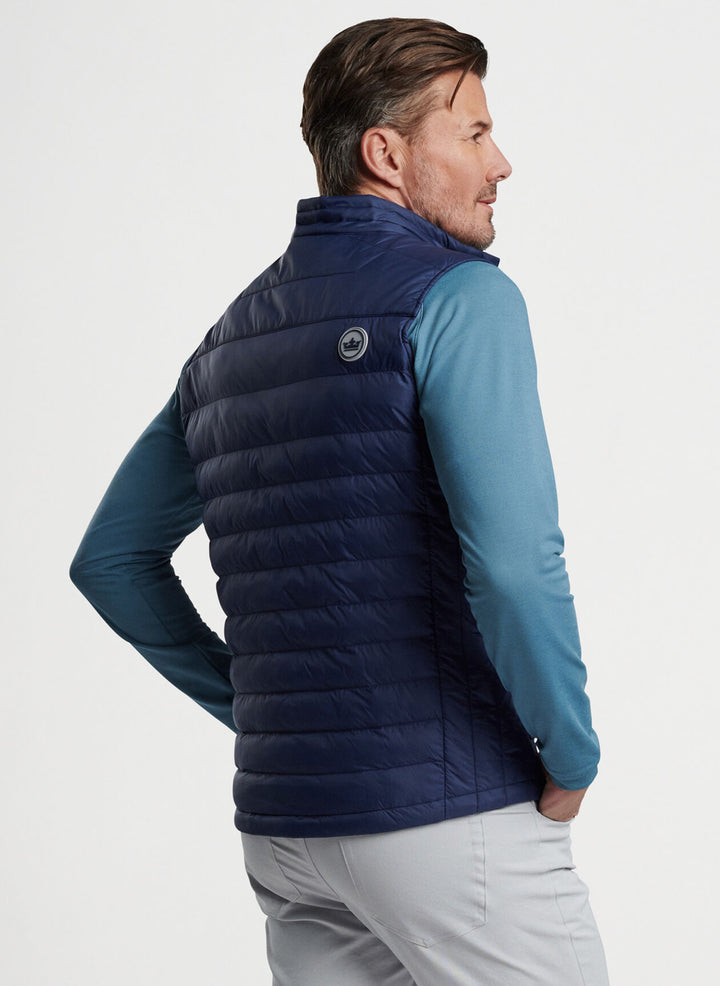 Peter Millar Men's Classic Fit All Course Vest - NAVY