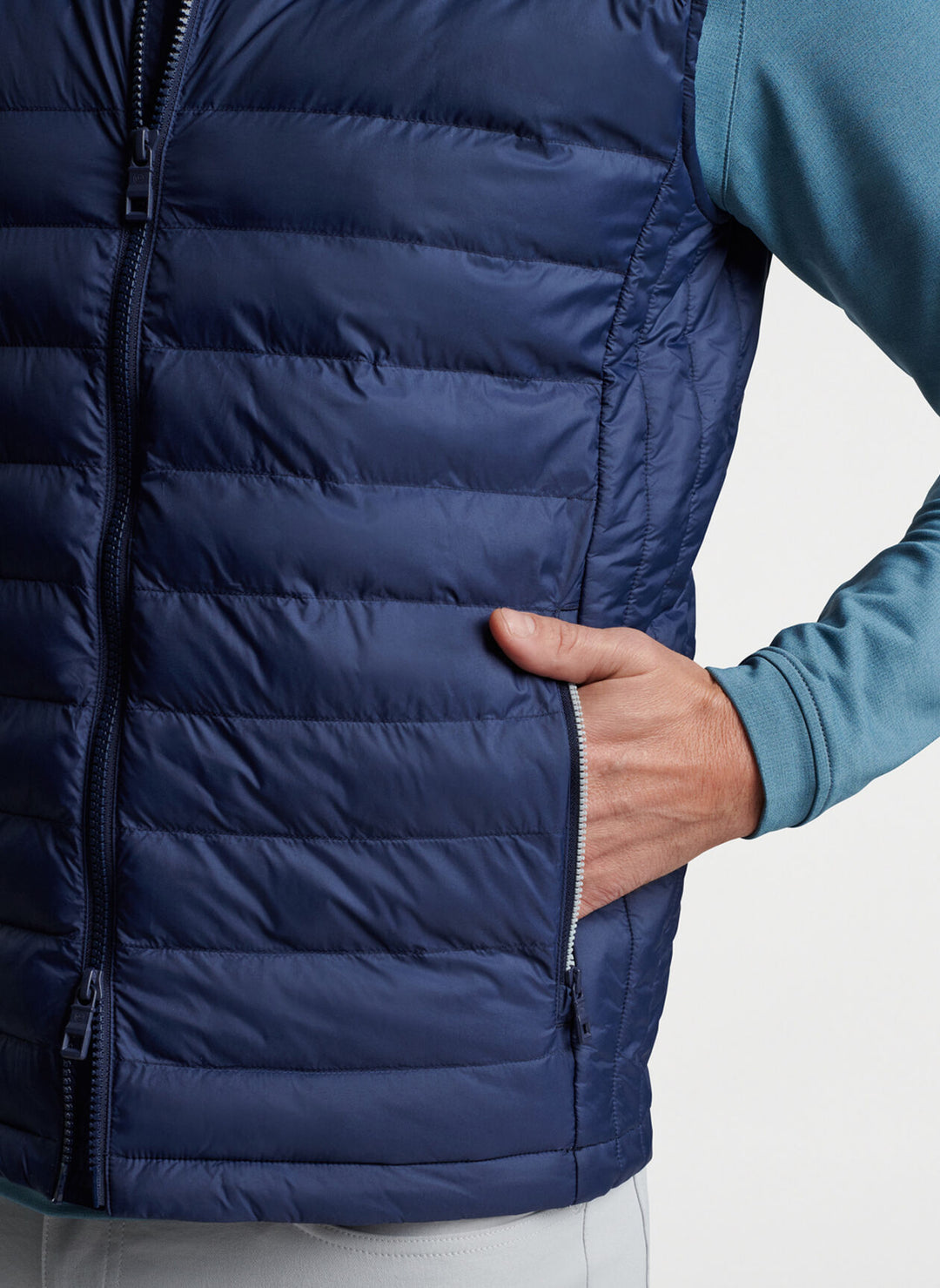 Peter Millar Men's Classic Fit All Course Vest - NAVY