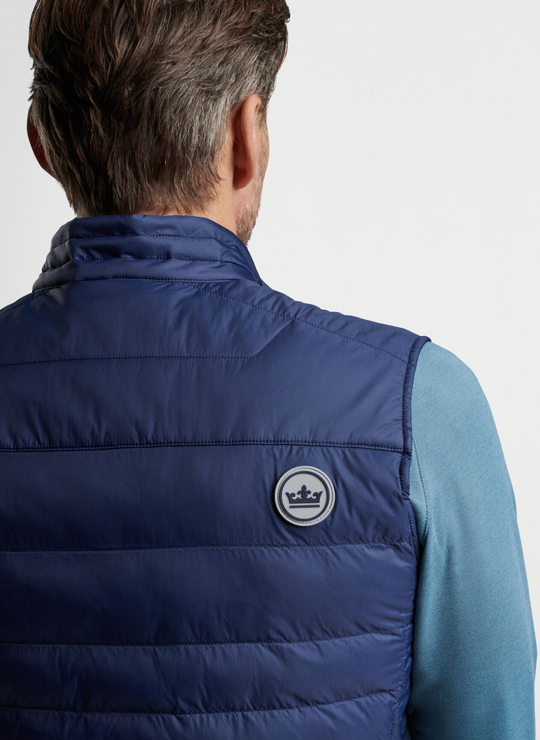 Peter Millar Men's Classic Fit All Course Vest - NAVY