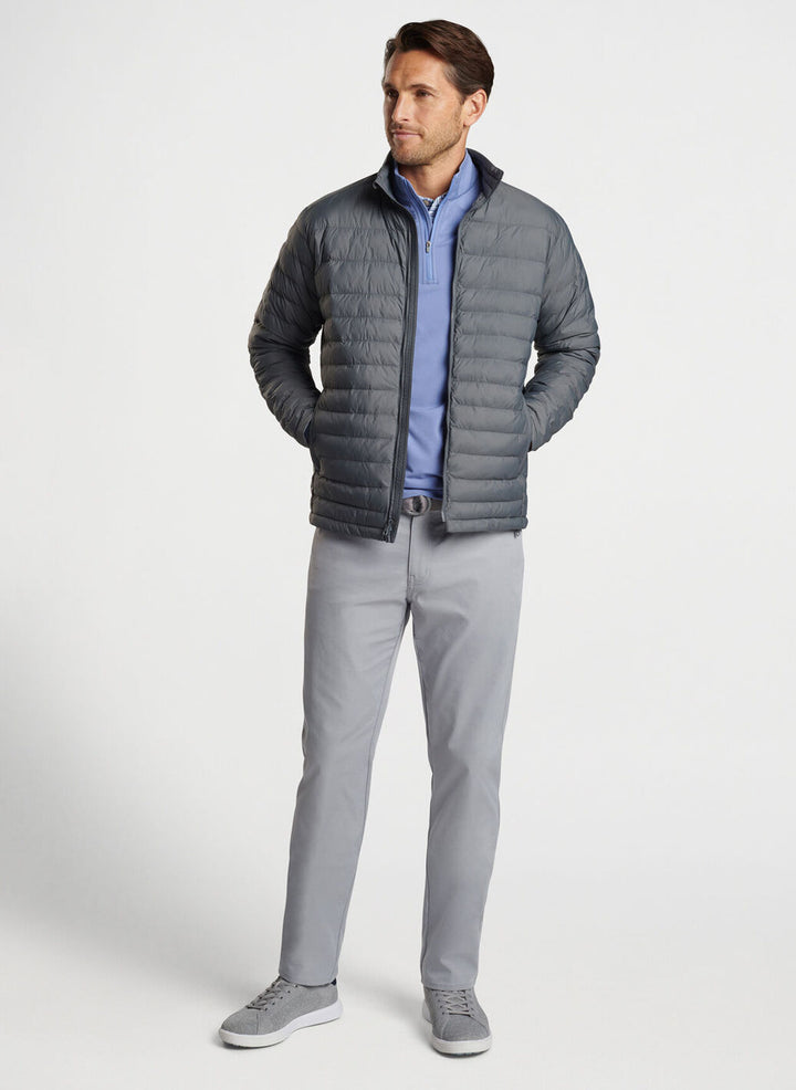 Peter Millar Mens Classic Fit All Course Jacket - IRON