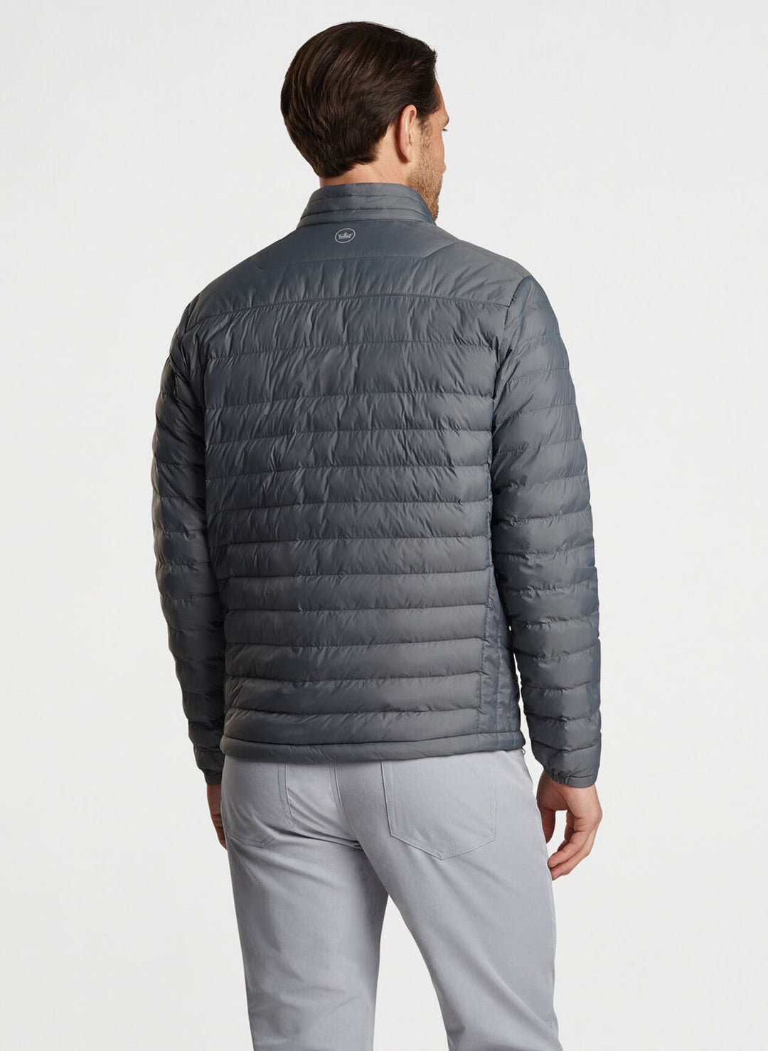 Peter Millar Mens Classic Fit All Course Jacket - IRON