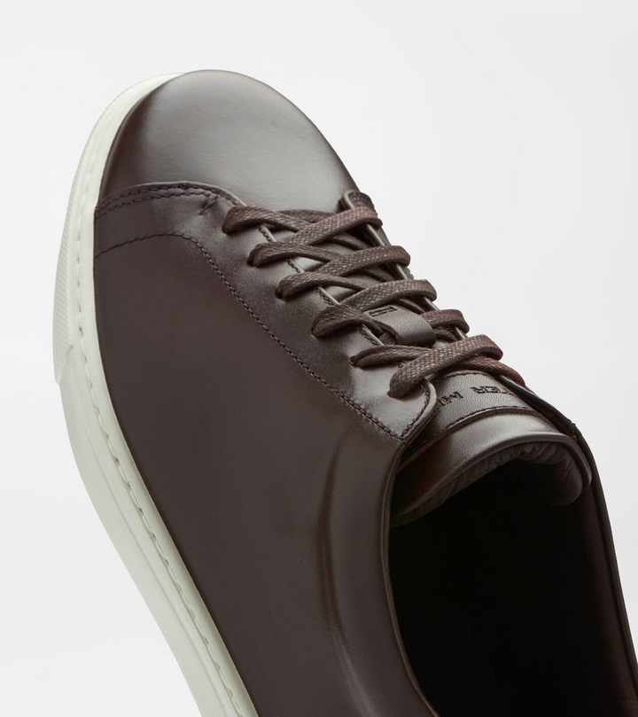 PETER MILLAR Men's Vantage Lite Sneaker - CHOCOLATE