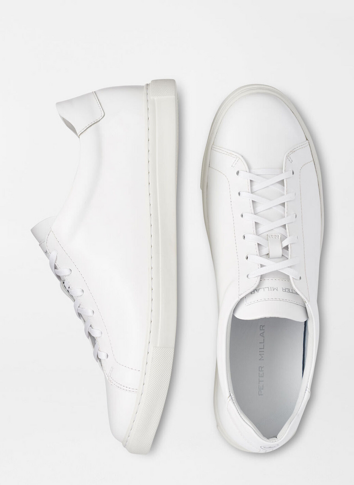 PETER MILLAR Men's Vantage Lite Sneaker - WHITE