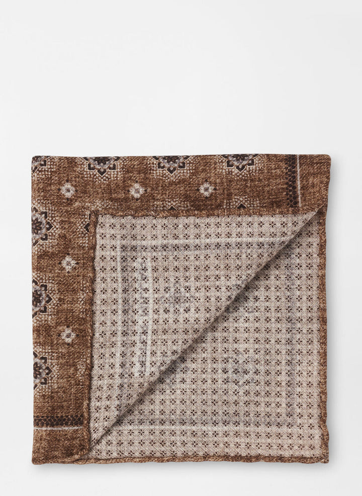 Peter Millar Mens Pocket Square - RYE