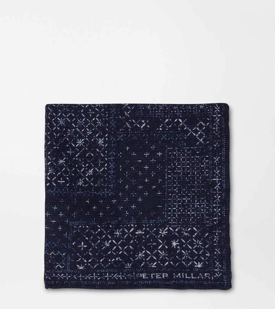 Peter Millar Mens Pocket Square - NAVY