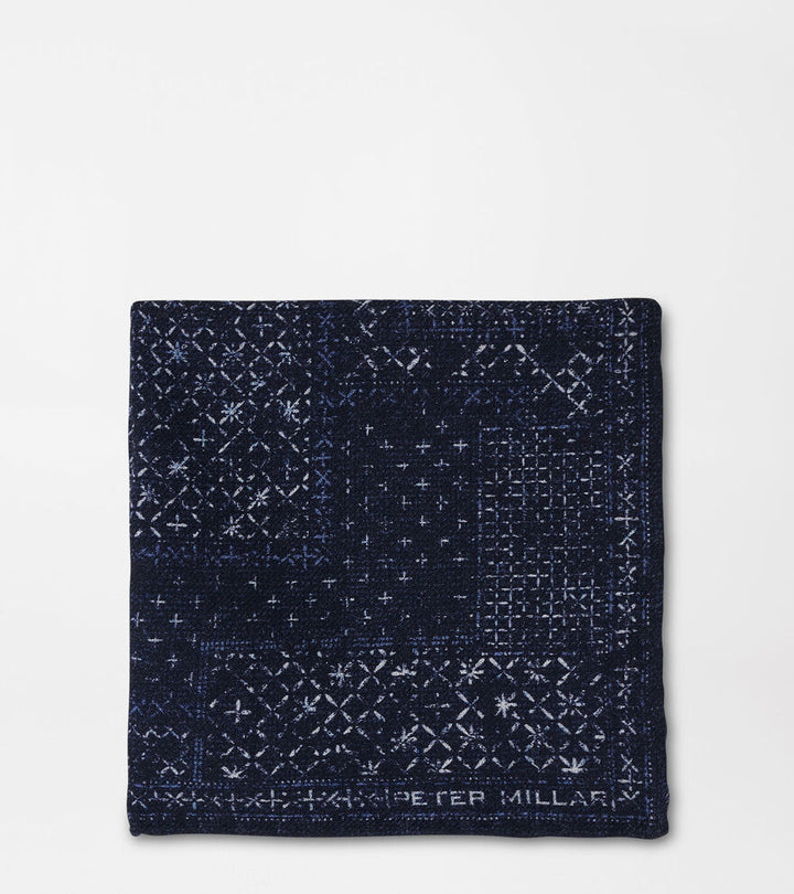 Peter Millar Mens Pocket Square - NAVY