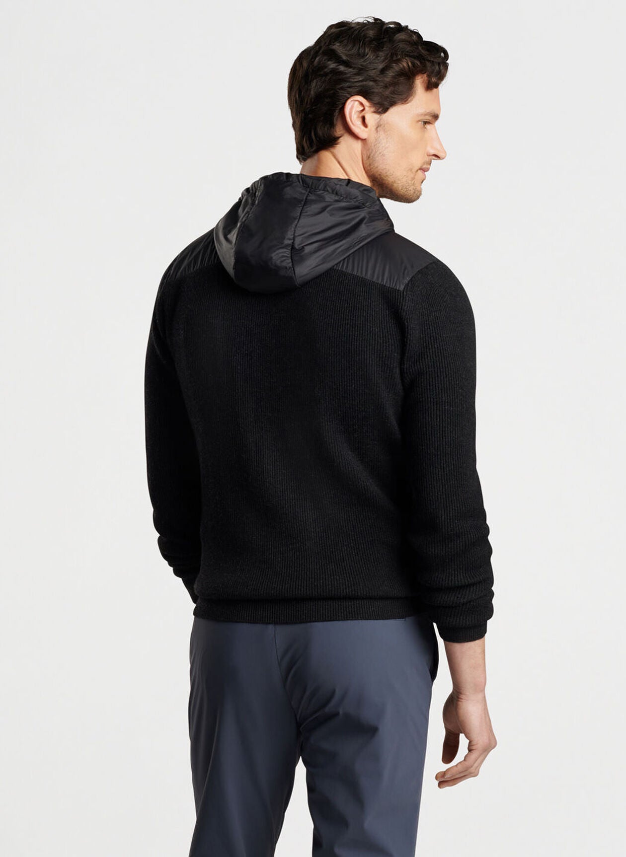 Peter Millar Mens Tailored Fit Holdridge Hybrid Full-Zip Peter Millar Mens Tailored Fit Holdridge Hybrid Full-Zip