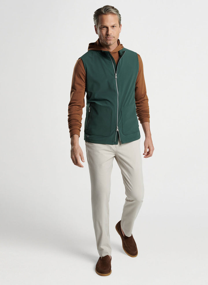 Peter Millar Mens Tailored Fit Contour Vest - LACINATO