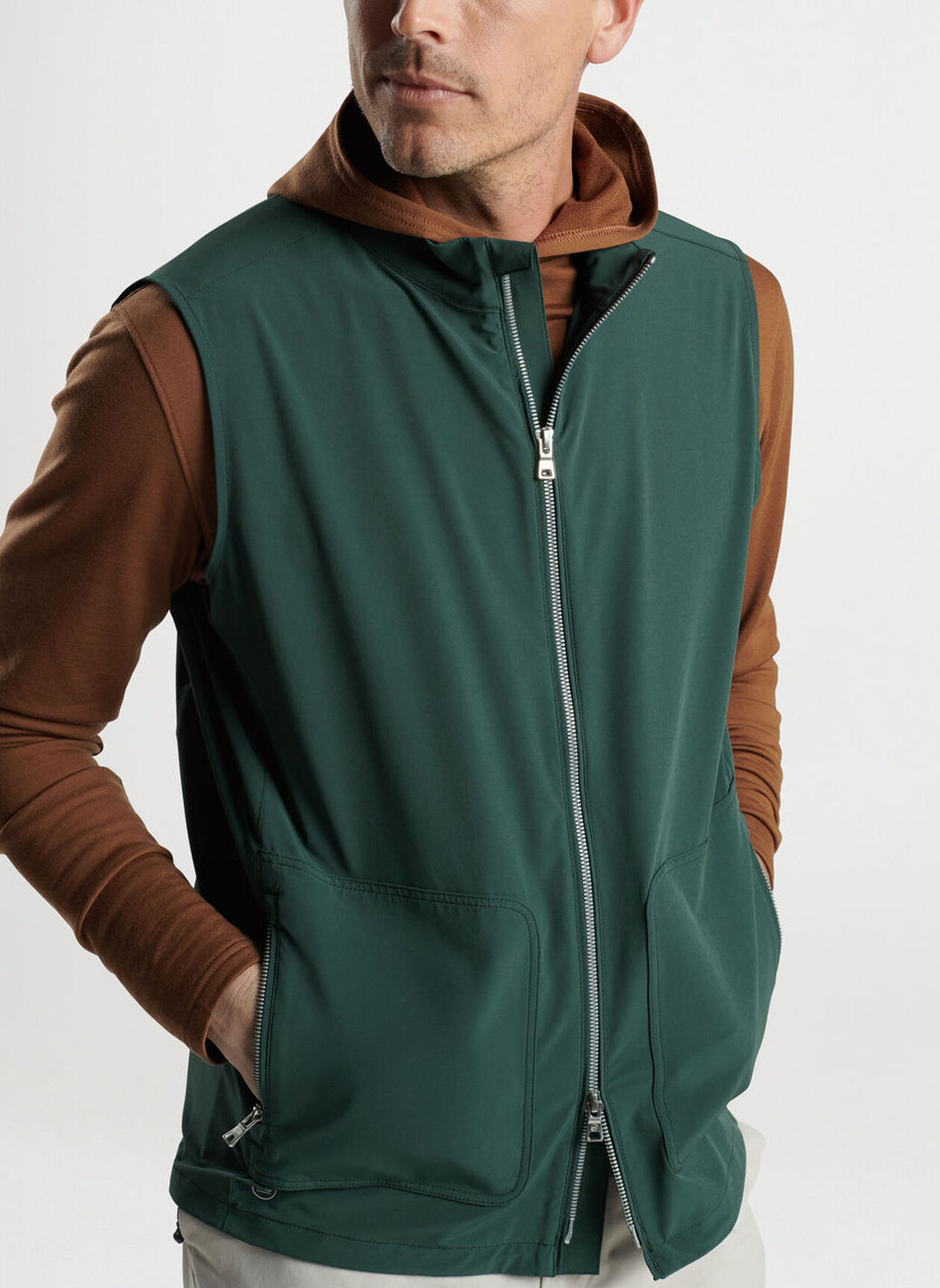 Peter Millar Mens Tailored Fit Contour Vest - LACINATO