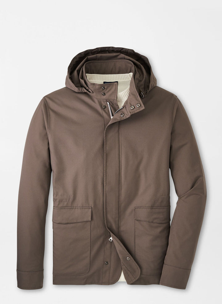 Peter Millar Mens Tailored Fit Discovery Field Jacket - BIRCH