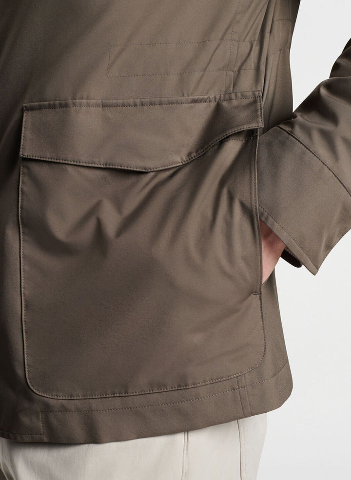 Peter Millar Mens Tailored Fit Discovery Field Jacket - BIRCH