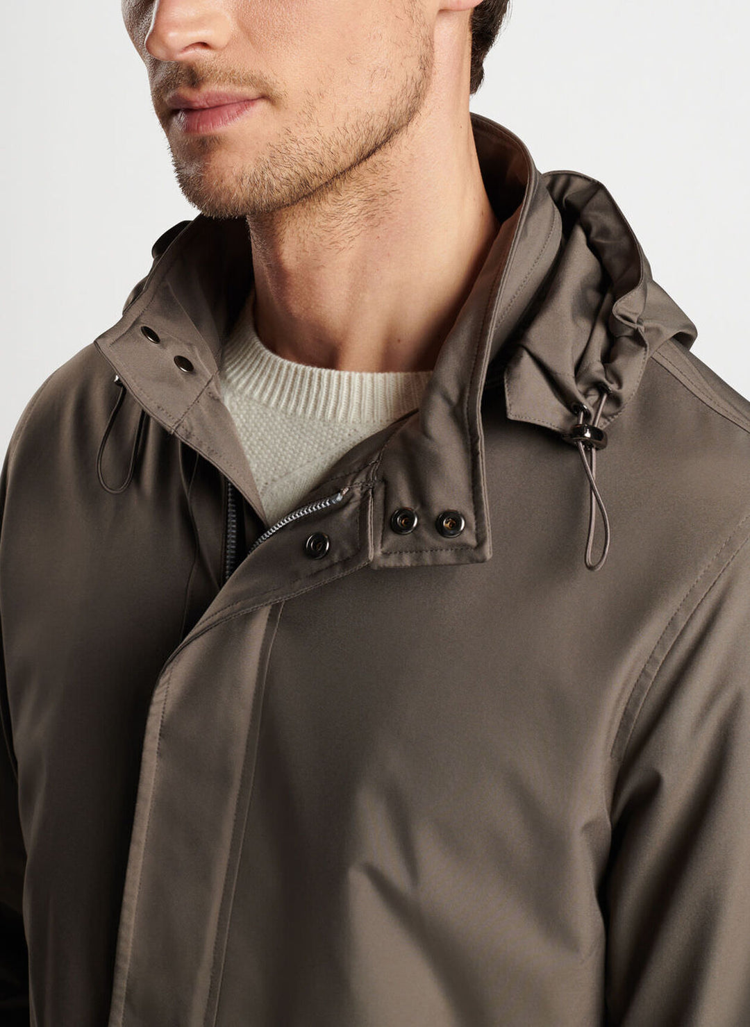 Peter Millar Mens Tailored Fit Discovery Field Jacket - BIRCH