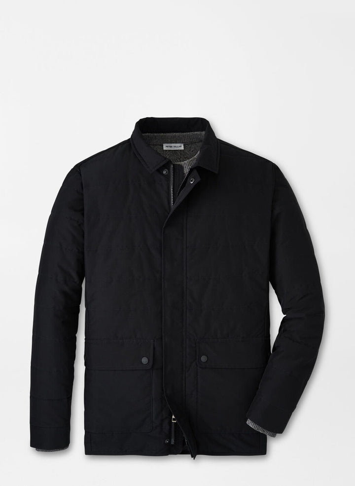 Peter Millar Mens Classic Fit Mercer Jacket - BLACK
