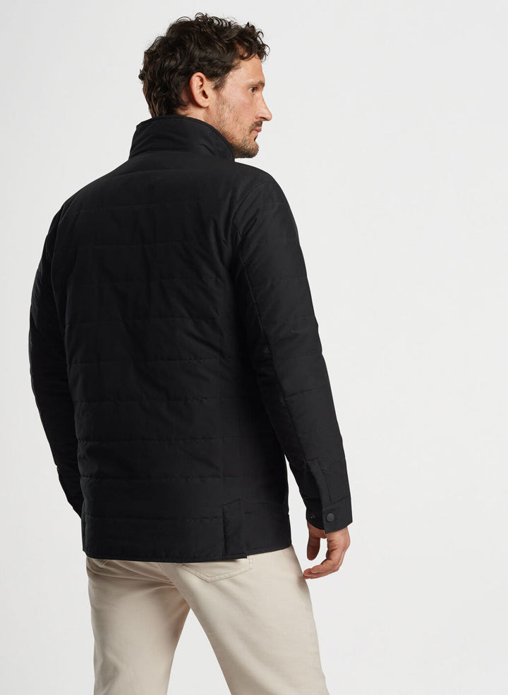 Peter Millar Mens Classic Fit Mercer Jacket - BLACK