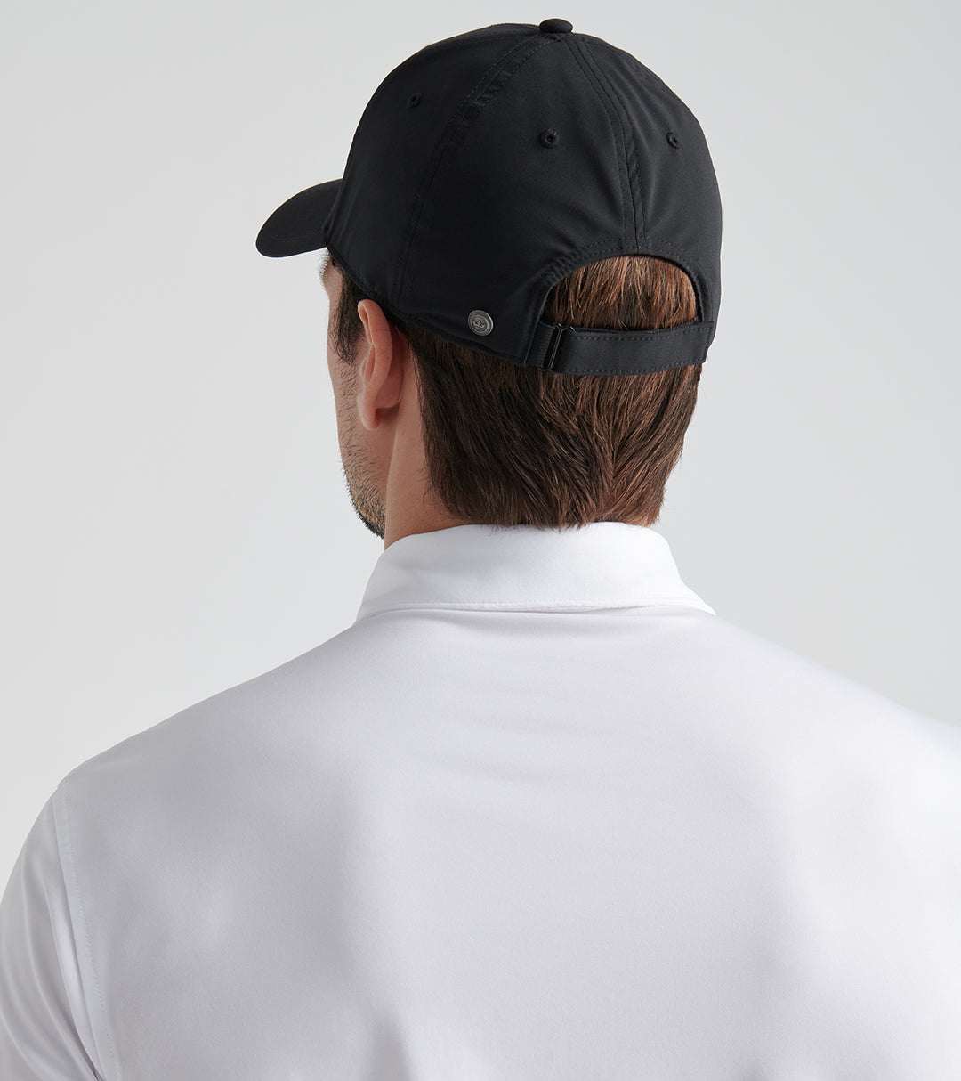 Peter Millar Mens Pursuit Performance Hat - BLACK