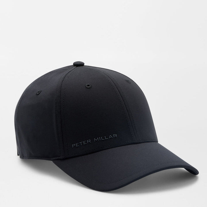 Peter Millar Mens Pursuit Performance Hat - BLACK