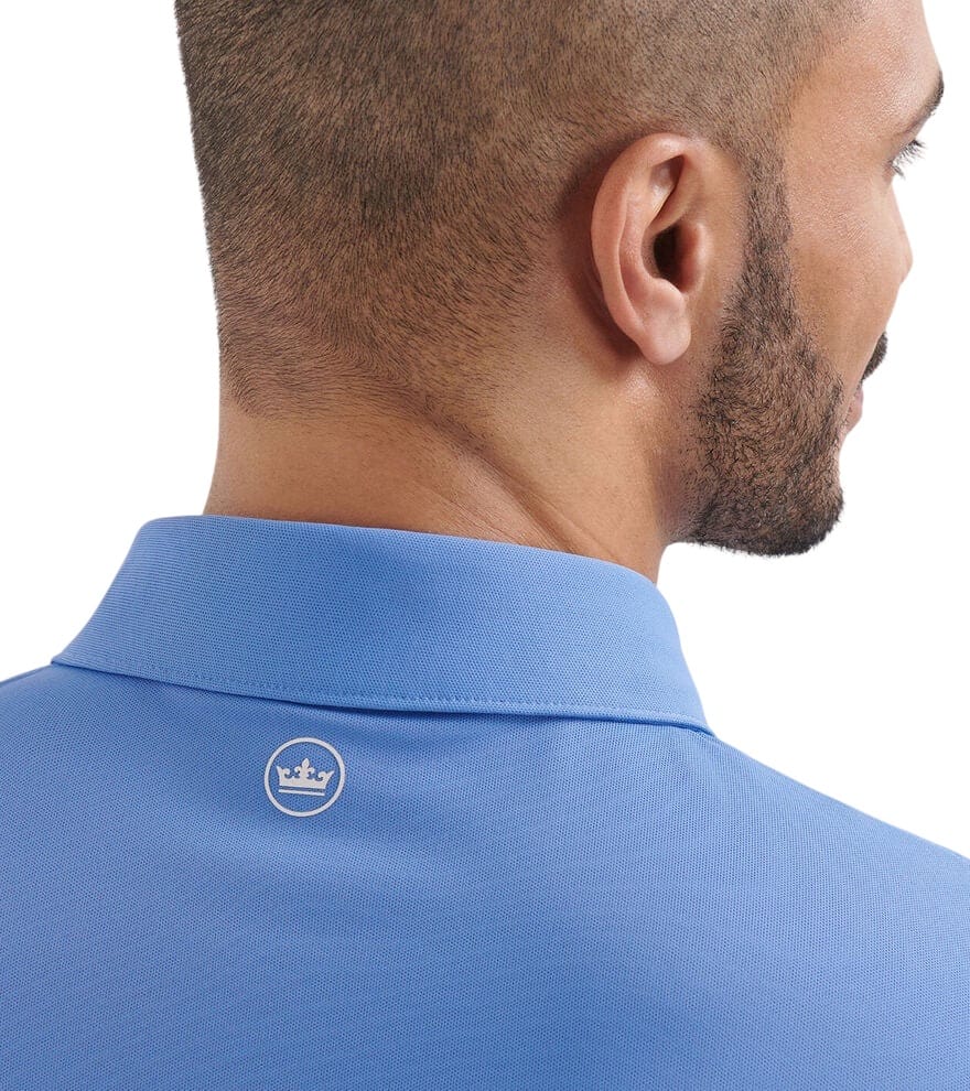 Peter Millar Men's Classic Fit Solid Performance Jersey Polo - ETIDE
