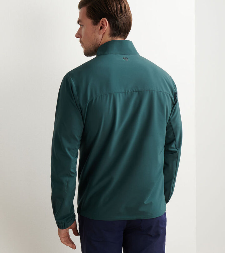 Peter Millar Men's Classic Fit Dunes Half-Zip - NORDIC PINE