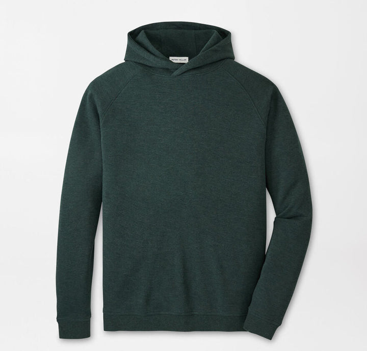 Peter Millar Men's Classic Fit Crown Comfort Knit Hoodie - DEEP VERDANT