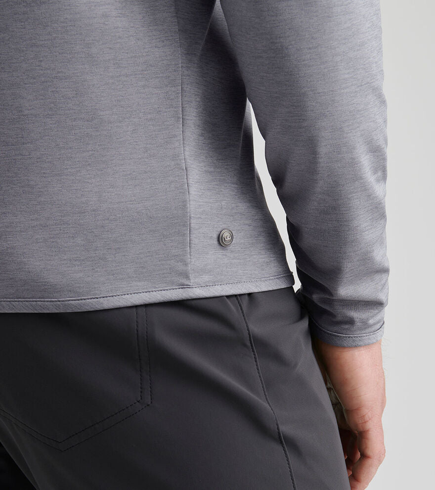Peter Millar Men's Tailored Fit Stealth Performance Hoodie - OSLO GREY
