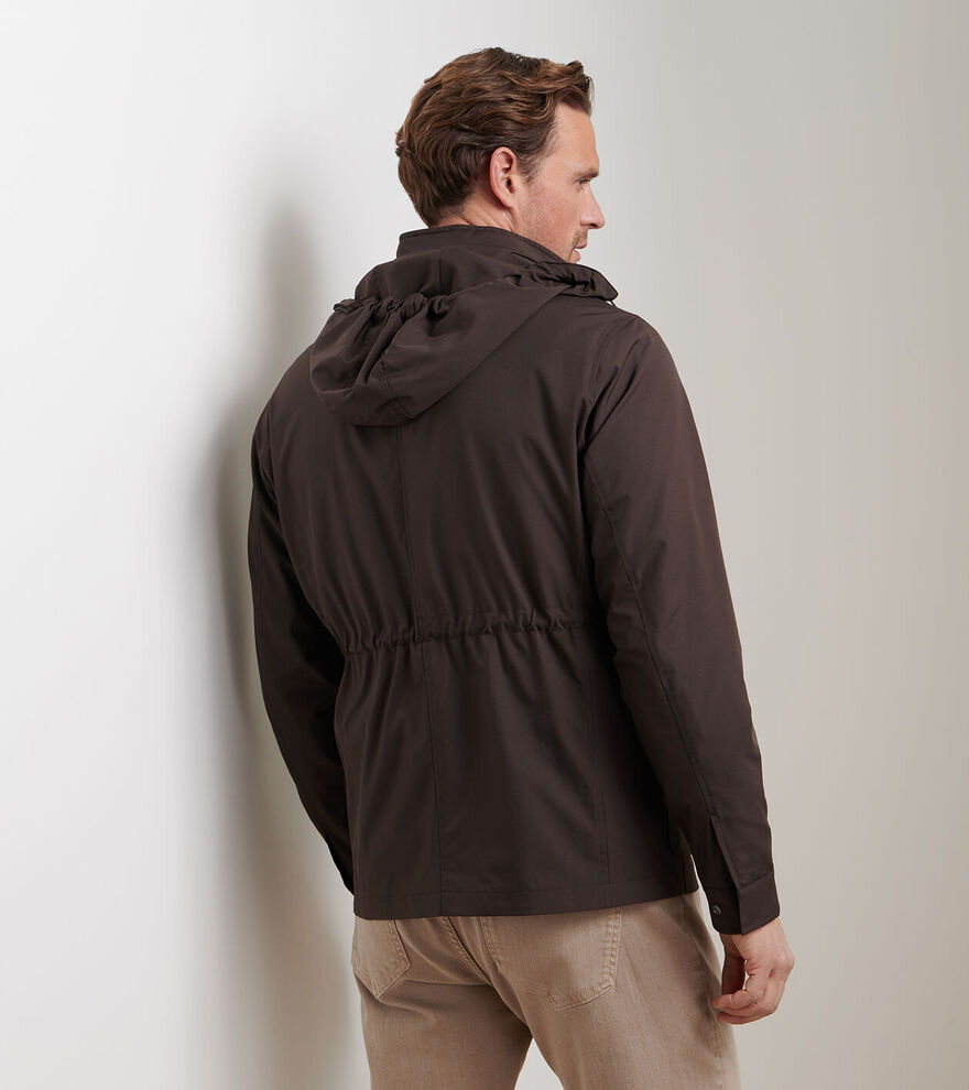 Peter Millar Men's Tailored Fit Discovery Field Jacket - ANTIQUE WALNUT