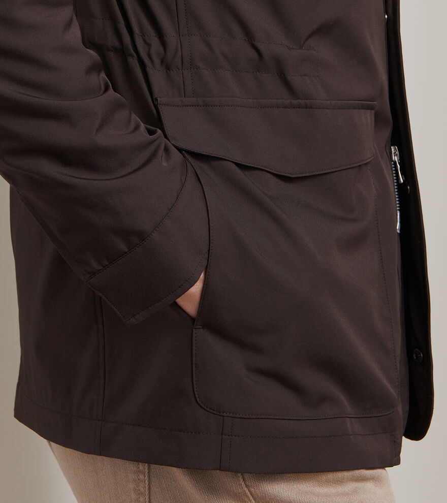 Peter Millar Men's Tailored Fit Discovery Field Jacket - ANTIQUE WALNUT