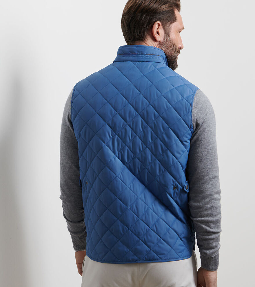 Peter Millar Men's Classic Fit Essex Vest - ASTRAL BLUE