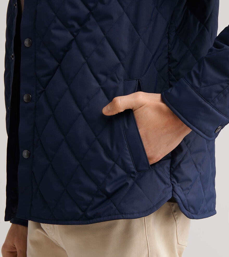 Peter Millar Men's Brighton Shirt Jacket - NAVY