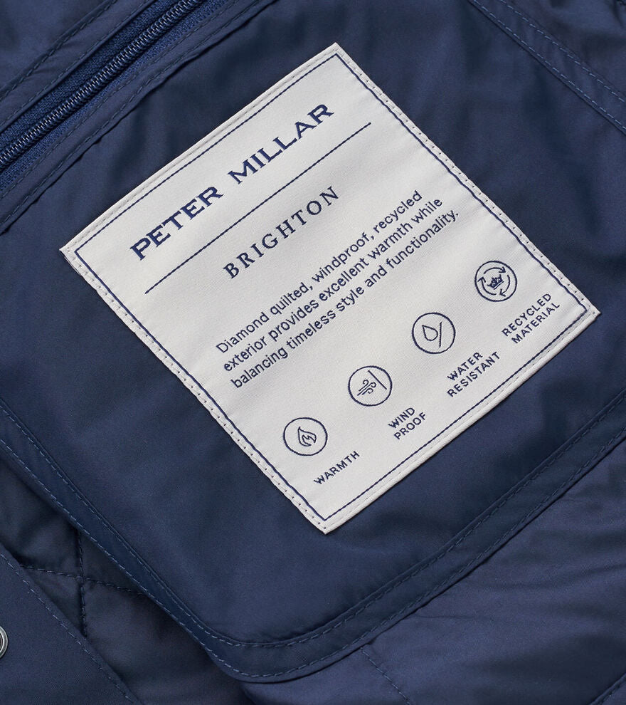 Peter Millar Men's Brighton Shirt Jacket - NAVY