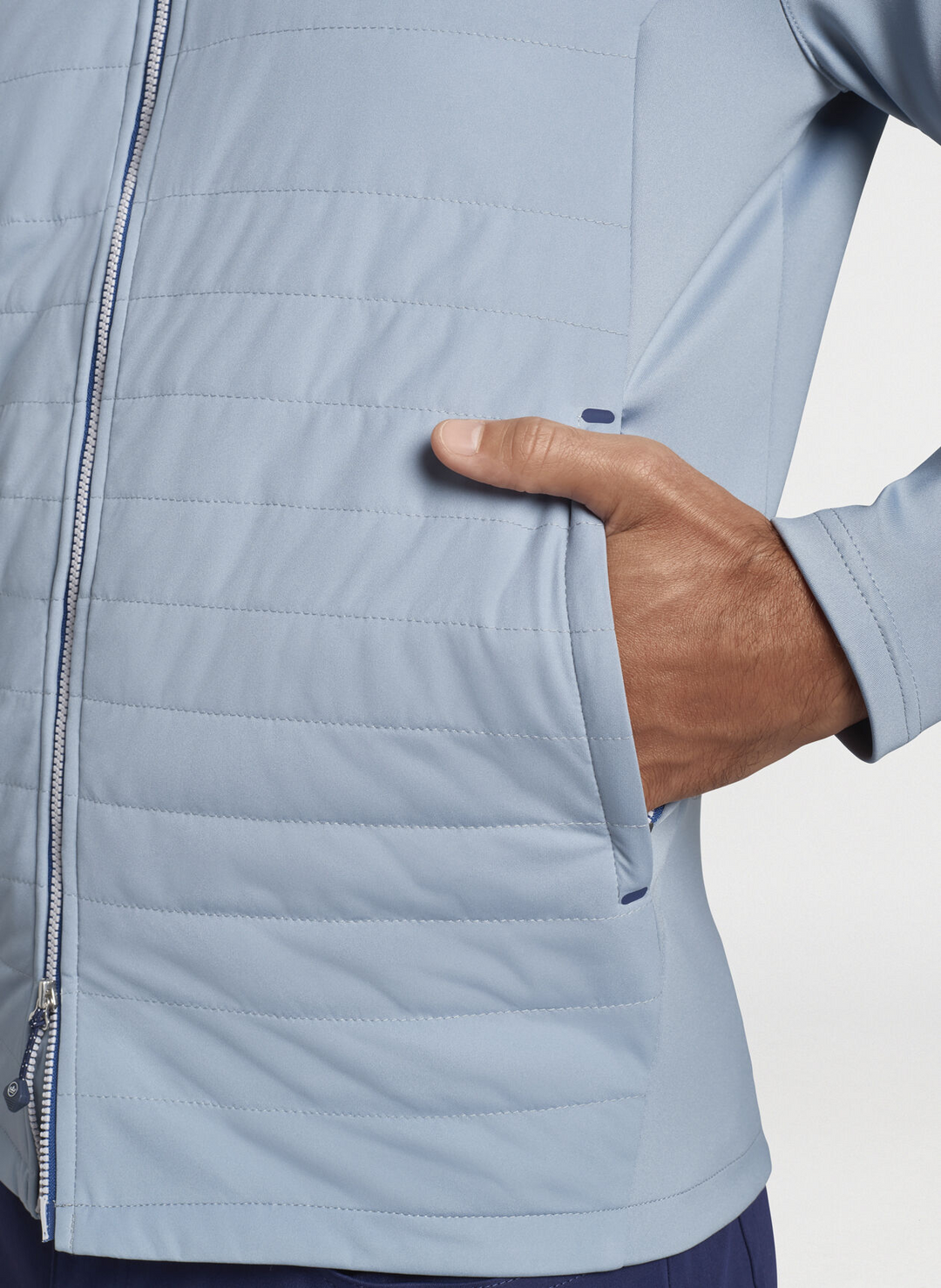 Peter Millar Men's Classic Fit Hyperlight Merge Hybrid Jacket - LONDON