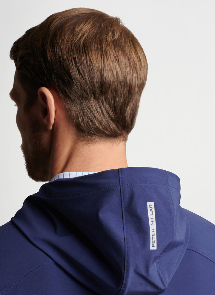 Peter Millar Mens Flex Adapt Half-Zip Hoodie - NAVY - Golf Anything Canada