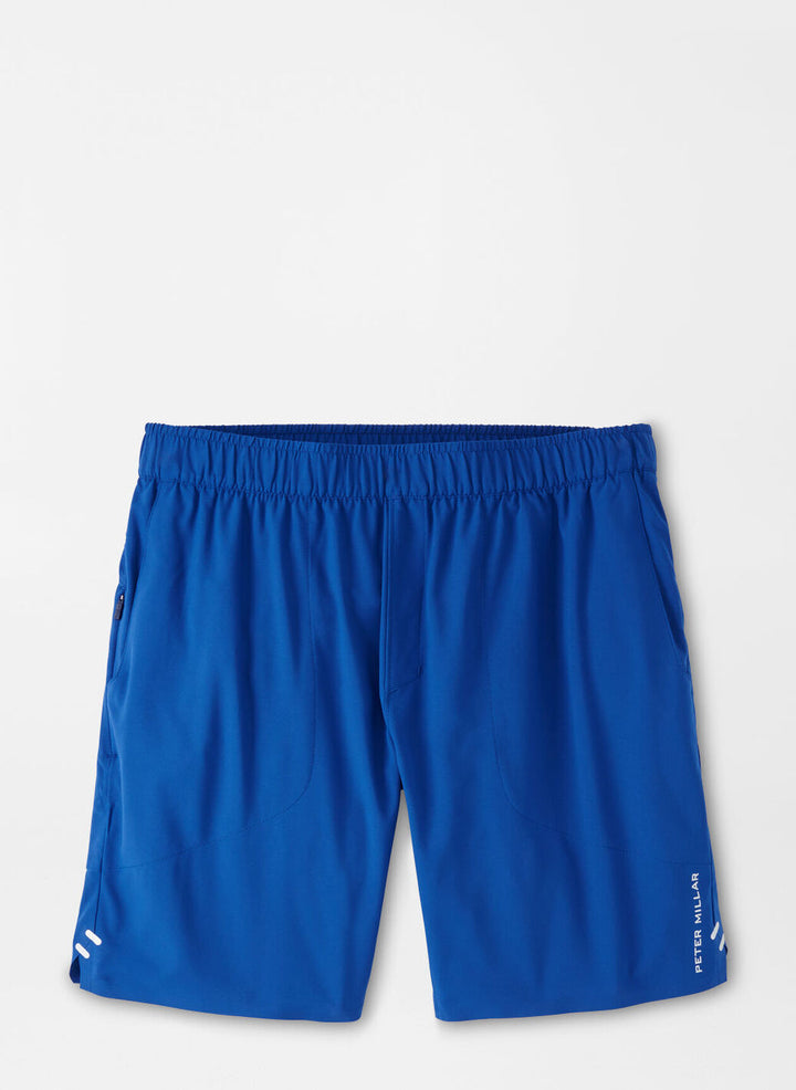Peter Millar Mens Classic Fit Swift Performance Short - Tide