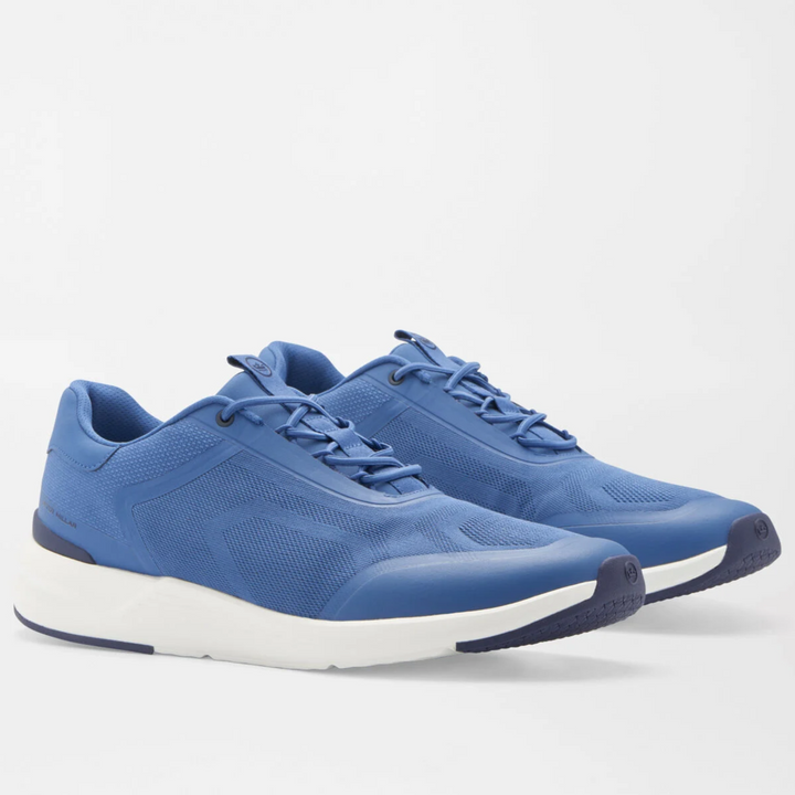 PETER MILLAR Men's Camberfly Sneaker - OCEAN BLUE