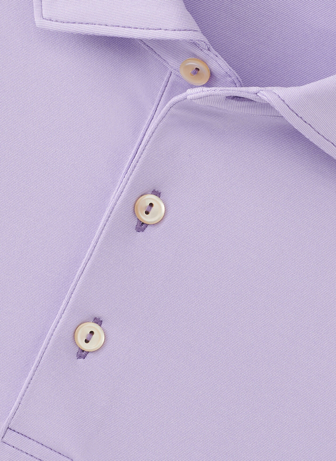 Peter Millar Mens Classic Fit Andover Performance Jersey Polo - Ultra Violet