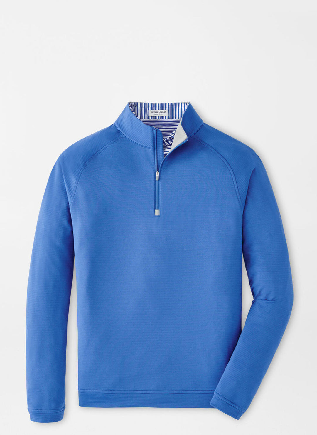 Peter Millar Mens Classic Fit Beaumont Performance Quarter-Zip - Sailor Blue