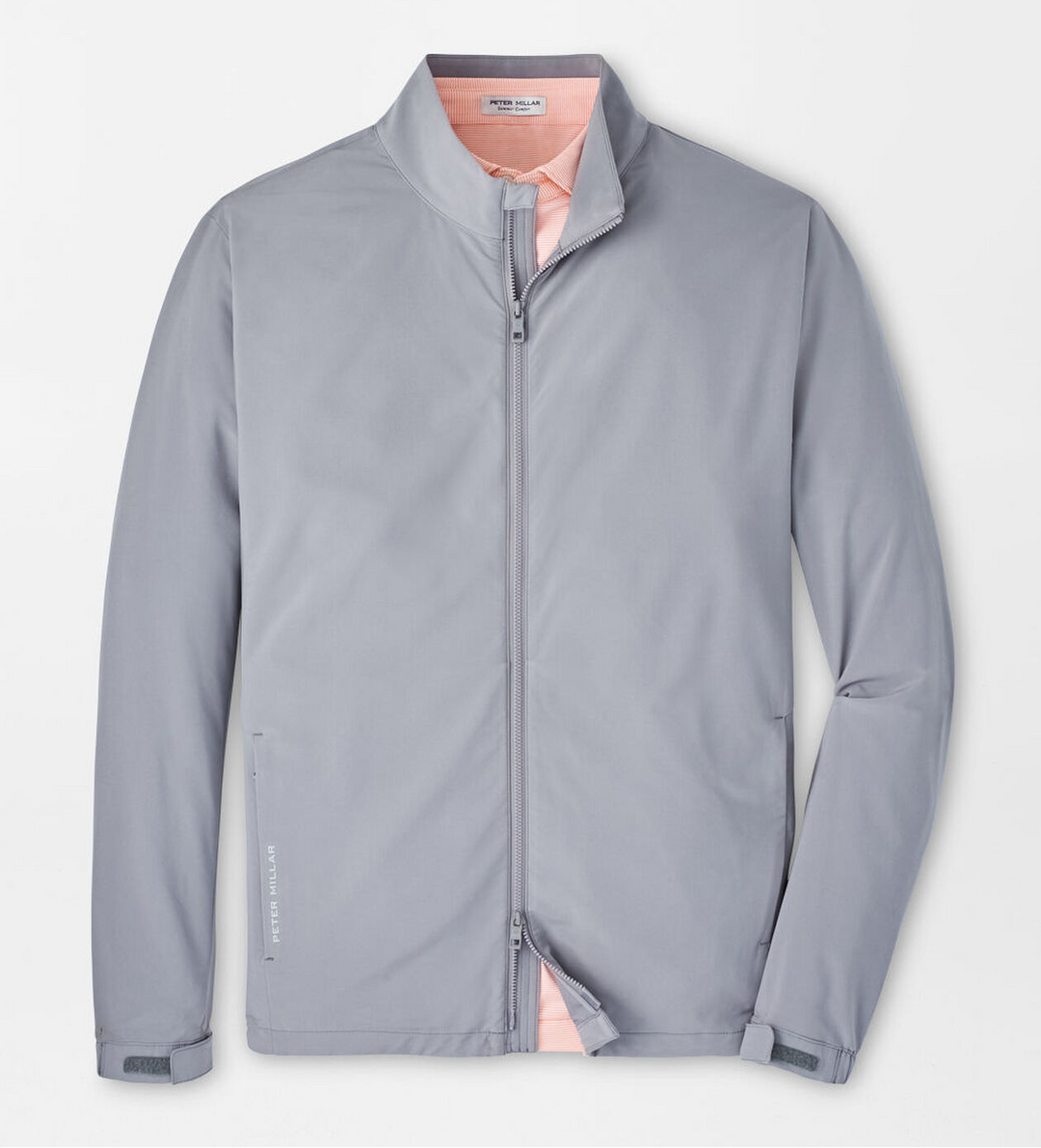Peter Millar Mens Classic Fit Dunes Jacket - Oslo Grey
