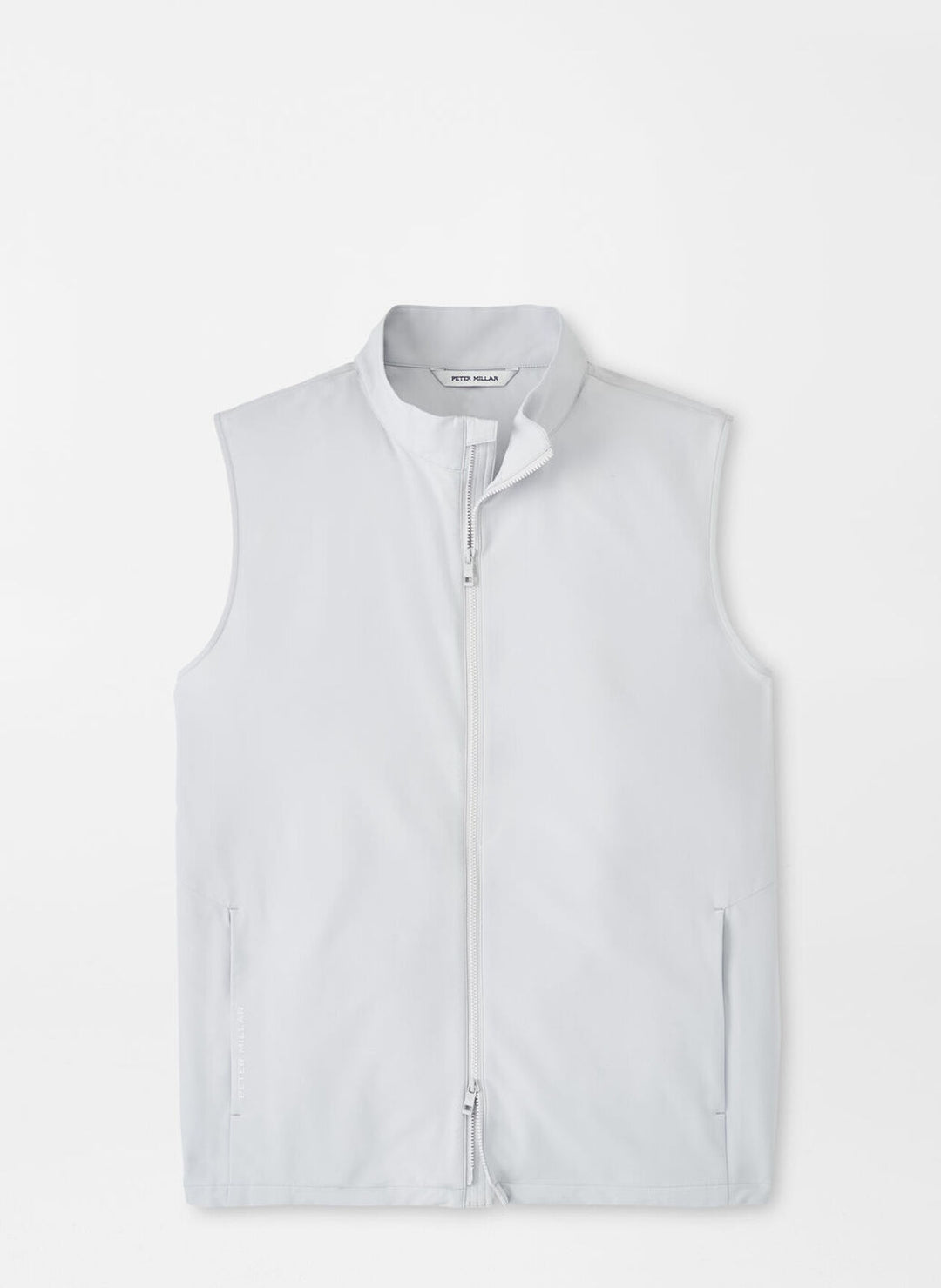 Peter Millar Mens Classic Fit Dunes Vest - British Grey