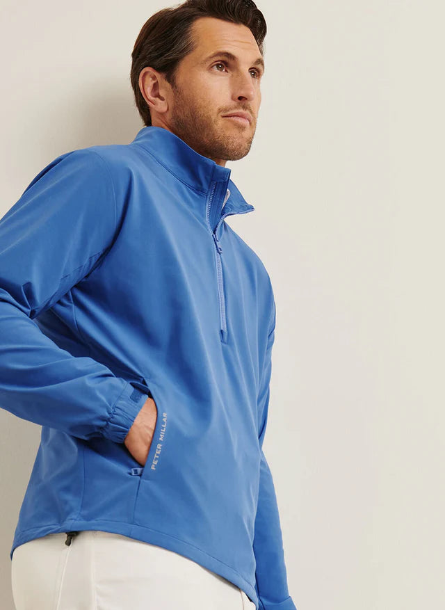 Peter Millar Men's Classic Fit Dunes Half-Zip - SAILOR BLUE