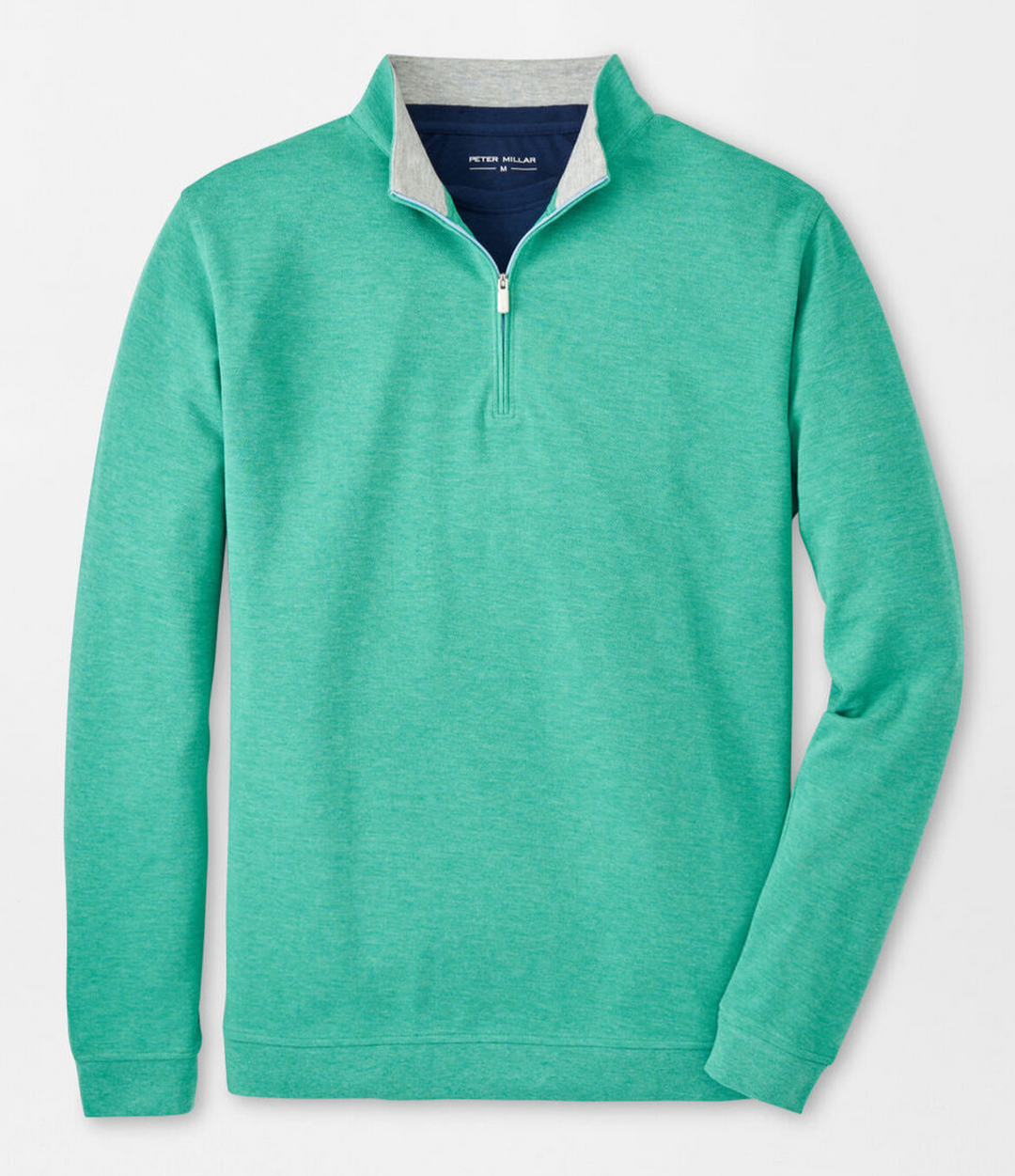Peter Millar Mens Classic Fit Crown Comfort Pullover - Meadow