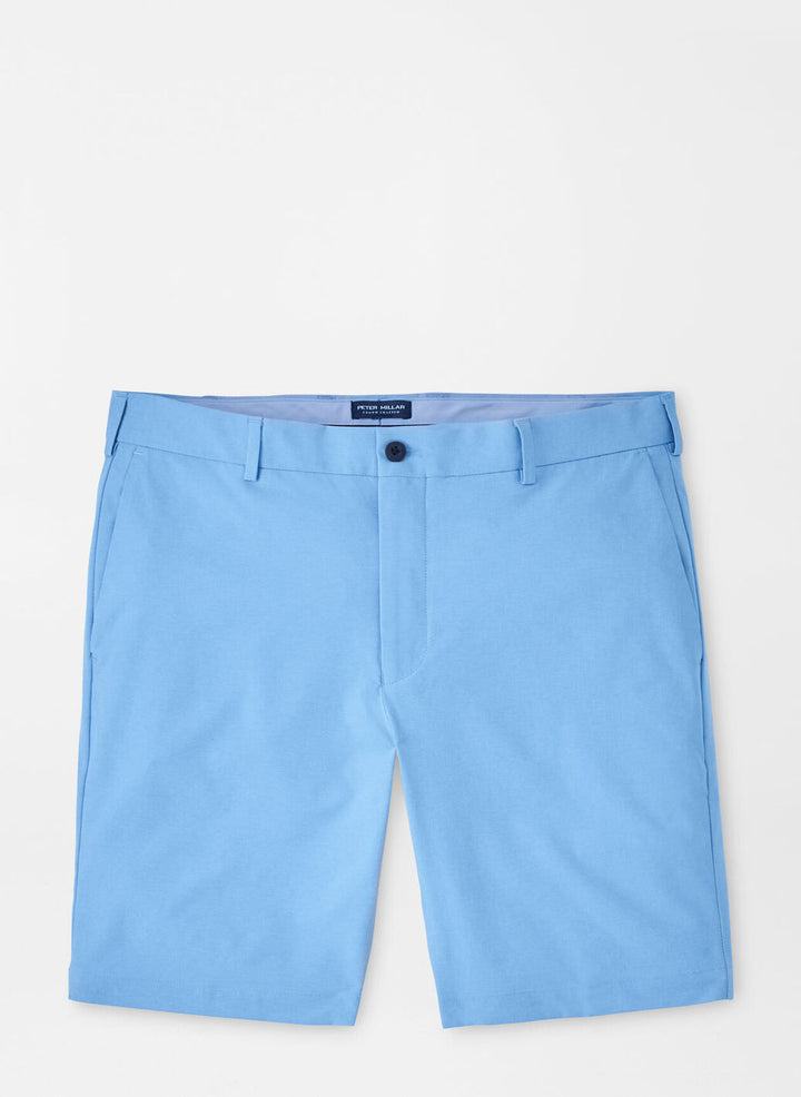 Peter Millar Mens Tailored Fit Surge Performance Short - Fountain Blue