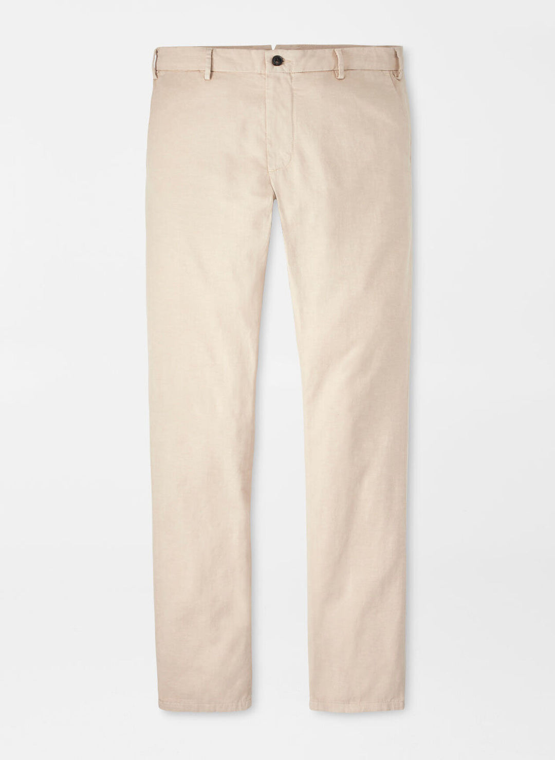 Peter Millar Mens Tailored Fit Somerset Flat-Front Pant - Sand