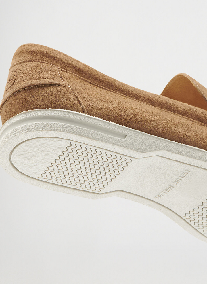 PETER MILLAR Men's Excursionist Boat Shoe - WHISKEY