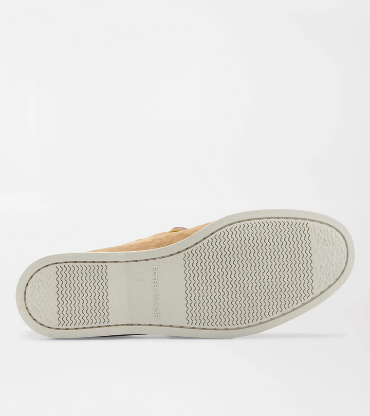 PETER MILLAR Men's Excursionist Boat Shoe - WHISKEY