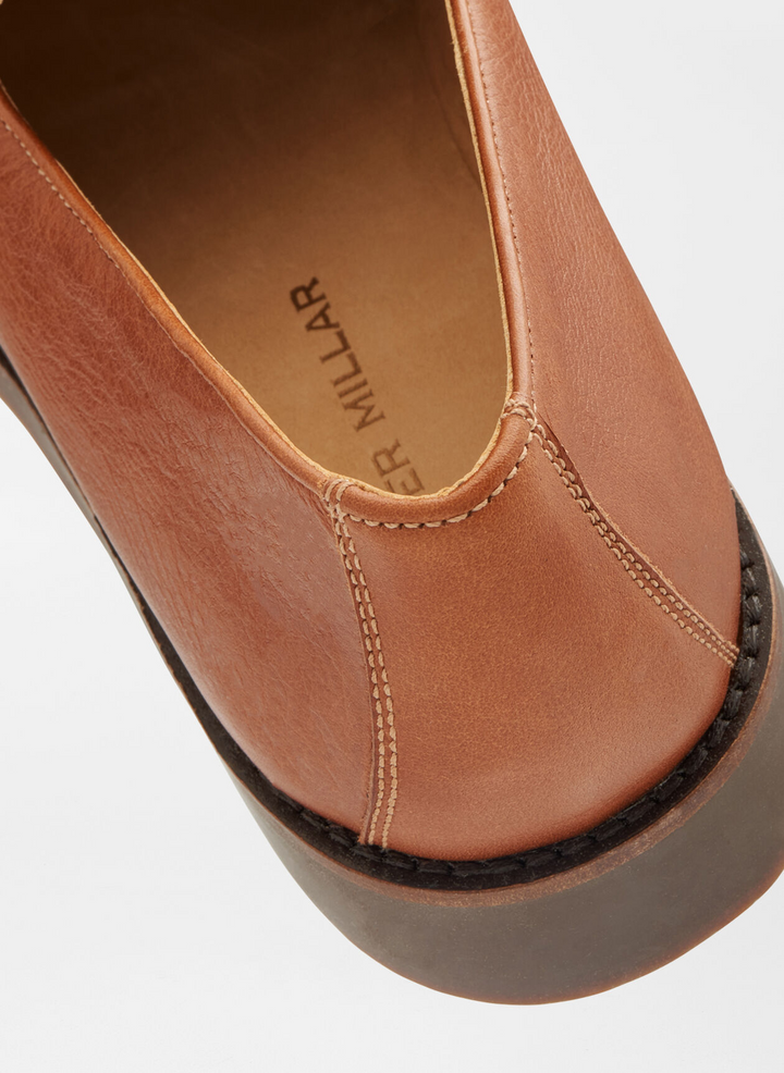 PETER MILLAR Men's Madison Penny Loafer - COGNAC