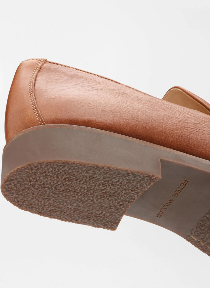 PETER MILLAR Men's Madison Penny Loafer - COGNAC